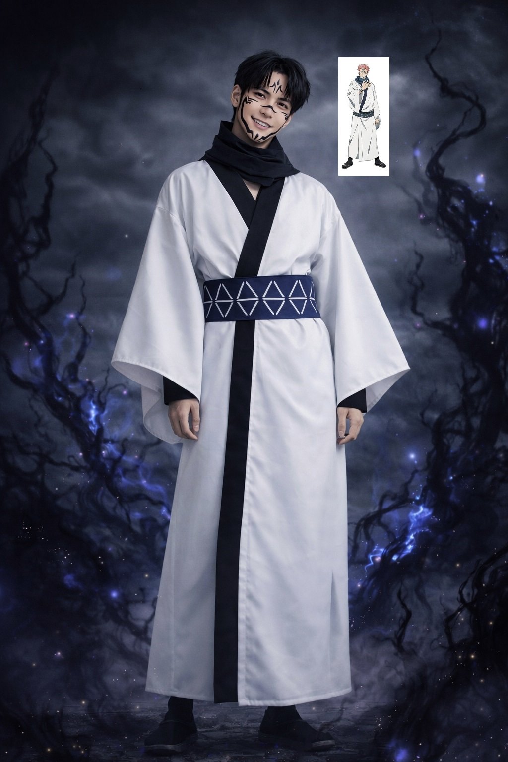 7C275 เรียวเม สุคุนะ มหาเวทย์ผนึกมาร Ryomen Sukuna Jujutsu Kaisen Costume