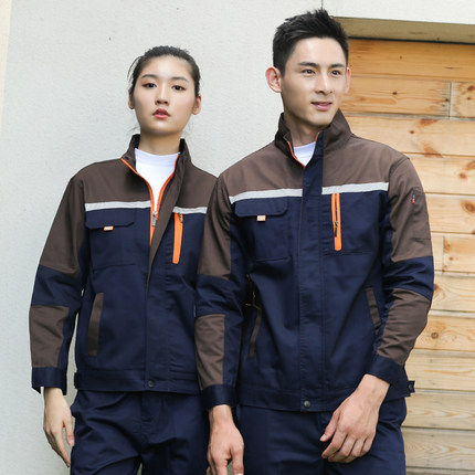 pre-order ** ชุดทำงานชุดยูนิฟอร์ม ช่าง เสื้อ+กางเกง สีตามภาพ ไซร์ s( 160) M(165) L(170) XL( 175) 2XL( 180) 3XL (185) 4XL (190) 