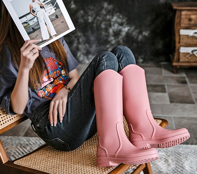 pre-order ** รองเท้า rain boot รองเท้ายางแฟชั่นแบบสวยๆๆ ไซร์ 36 37 38 39 40