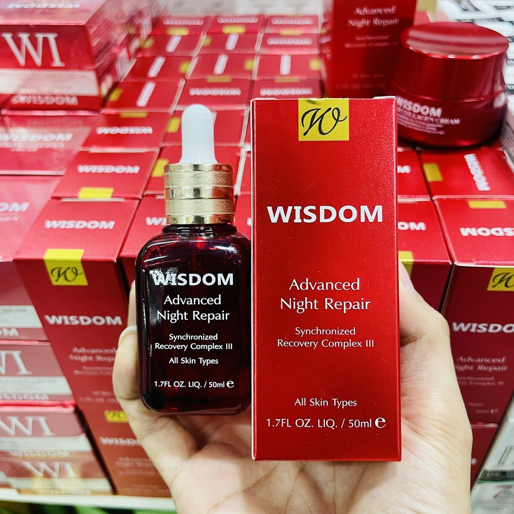 เซรั่ม Wisdom Advanced Night Repair Serum 50ml.