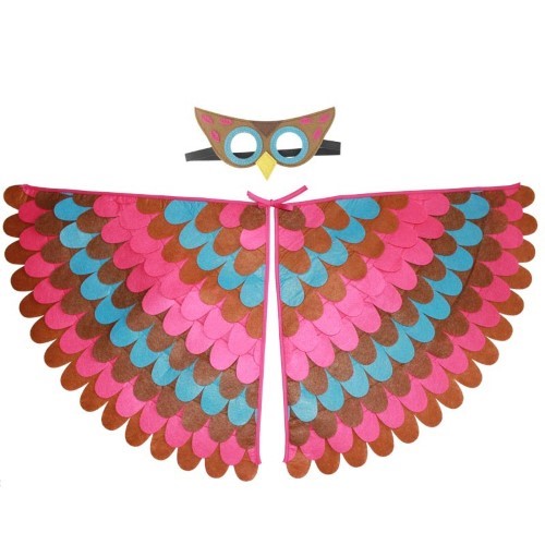 7C282.2 ชุดเด็ก ปีกนกฮูก Children Owl Wing Bird Costume