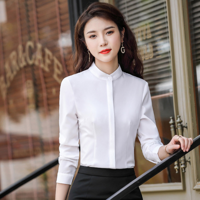 pre-order ** ชุดทำงาน ชุดพนักงานบริษัท ชุดยูนิฟอร์ม (เสื้อเชิ้ต) สีตามภาพ ไซร์ S M L XL 2XL 3XL 4XL 5XL