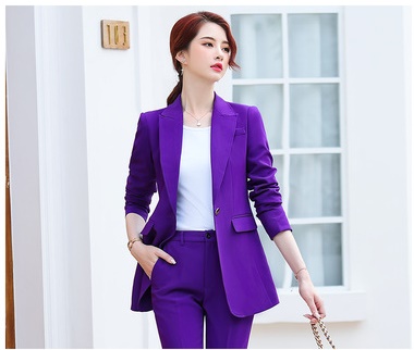 pre-order ** ชุดทำงาน ชุดพนักงานบริษัท ชุดยูนิฟอร์ม (เสื้อสูท) สีตามภาพ ไซร์ S M L XL 2XL 3XL 4XL