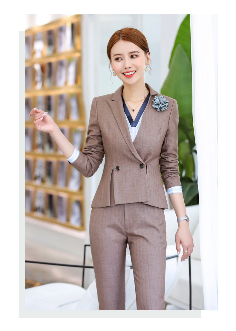 pre-order ** ชุดทำงาน ชุดพนักงานบริษัท ชุดยูนิฟอร์ม (เสื้อสูท+กระโปรง) สีตามภาพ ไซร์ S M L XL 2XL 3XL 4XL