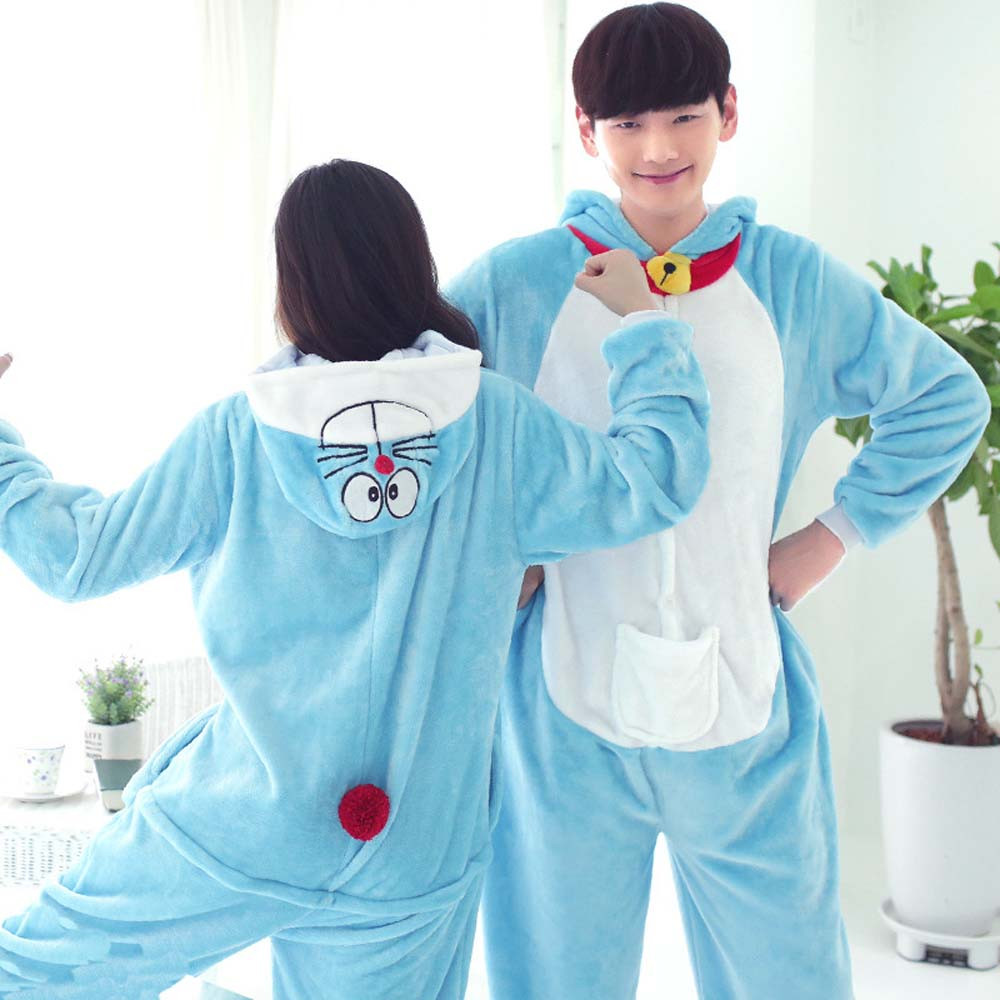 7C210 ชุดมาสคอต ชุดนอน ชุดแฟนซี โดเรมอน โดราเอมอน Mascot Doraemon Costumes