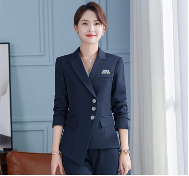 pre-order ** ชุดทำงาน ชุดพนักงานบริษัท ชุดยูนิฟอร์ม (เสื้อสูท) สีตามภาพ ไซร์ S M L XLระโป 2XL 3XL 4XL