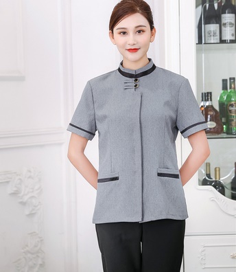 pre-oder**เสื้อพนักงานแม่บ้าน เสื้อแม่บ้านทำความสะอาด พนักงานสปา พนักงานโรงแรม พนักงานรีสอร์ท (สินค้าไม่รวมกางเกง) ***สินค้าไม่สามารถเปลี่ยนสีและรูปแบบได้คะ สีตามภาพ ไซร์ L XL 2XL 3XL 4XLพ