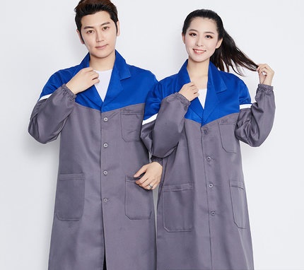 pre-order ** ชุดทำงานชุดยูนิฟอร์ม ช่างหรือชุดแผนก  ใส่เป็นเสื้อคลุม  แจ็คเก็ตช่าง (เสื้อตัวยาว-แขนยาว)  เนื้อผ้าโพลีเอสเตอร์65% ผ้าฝ้าย 35% สีตามภาพ ไซร์ s( 160) M(165) L(170) XL( 175) 2XL( 180) 3XL (185) 4XL (190) 
