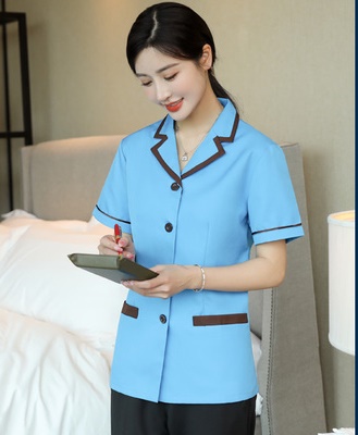 pre-oder**เสื้อพนักงานแม่บ้าน เสื้อแม่บ้านทำความสะอาด พนักงานสปา พนักงานโรงแรม พนักงานรีสอร์ท (สินค้าไม่รวมกางเกง) ***สินค้าไม่สามารถเปลี่ยนสีและรูปแบบได้คะ สีตามภาพ ไซร์ L XL 2XL 3XL 4XL , ,