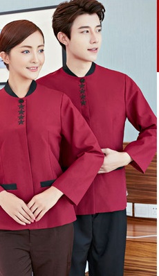 pre-oder**เสื้อพนักงานแม่บ้าน เสื้อแม่บ้านทำความสะอาด พนักงานสปา พนักงานโรงแรม พนักงานรีสอร์ท (สินค้าไม่รวมกางเกง) ***สินค้าไม่สามารถเปลี่ยนสีและรูปแบบได้คะ สีตามภาพ ไซร์ L XL 2XL 3XL 4XL 