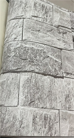 wallpaper ลายอิฐ หิน ไม้ 1 ม้วนปกติ 5 ตรม. stgw
