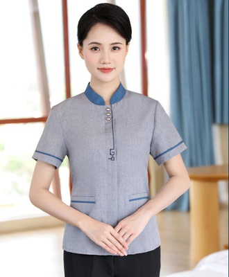 pre-oder**เสื้อพนักงานแม่บ้าน เสื้อแม่บ้านทำความสะอาด พนักงานสปา พนักงานโรงแรม พนักงานรีสอร์ท (สินค้าไม่รวมกางเกง) ***สินค้าไม่สามารถเปลี่ยนสีและรูปแบบได้คะ สีตามภาพ ไซร์ L XL 2XL 3XL 4XL 