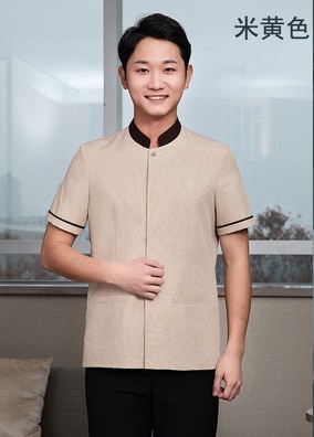 pre-oder**เสื้อพนักงานแม่บ้าน เสื้อแม่บ้านทำความสะอาด พนักงานสปา พนักงานโรงแรม พนักงานรีสอร์ท (สินค้าไม่รวมกางเกง) ***สินค้าไม่สามารถเปลี่ยนสีและรูปแบบได้คะ สีตามภาพ ไซร์ L XL 2XL 3XL 4XL 