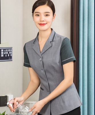 pre-oder**เสื้อพนักงานแม่บ้าน เสื้อแม่บ้านทำความสะอาด พนักงานสปา พนักงานโรงแรม พนักงานรีสอร์ท (สินค้าไม่รวมกางเกง) ***สินค้าไม่สามารถเปลี่ยนสีและรูปแบบได้คะ สีตามภาพ ไซร์ L XL 2XL 3XL 4XL 