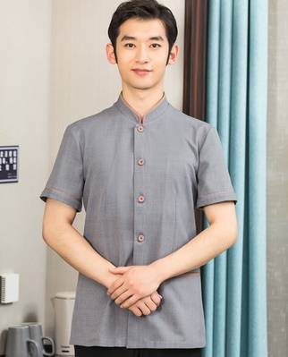 pre-oder**เสื้อพนักงานแม่บ้าน เสื้อแม่บ้านทำความสะอาด พนักงานสปา พนักงานโรงแรม พนักงานรีสอร์ท (สินค้าไม่รวมกางเกง) ***สินค้าไม่สามารถเปลี่ยนสีและรูปแบบได้คะ สีตามภาพ ไซร์ L XL 2XL 3XL 4XL 