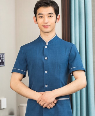 pre-oder**เสื้อพนักงานแม่บ้าน เสื้อแม่บ้านทำความสะอาด พนักงานสปา พนักงานโรงแรม พนักงานรีสอร์ท (สินค้าไม่รวมกางเกง) ***สินค้าไม่สามารถเปลี่ยนสีและรูปแบบได้คะ สีตามภาพ ไซร์ L XL 2XL 3XL 4XL 