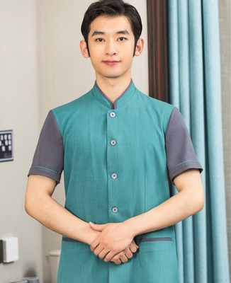 pre-oder**เสื้อพนักงานแม่บ้าน เสื้อแม่บ้านทำความสะอาด พนักงานสปา พนักงานโรงแรม พนักงานรีสอร์ท (สินค้าไม่รวมกางเกง) ***สินค้าไม่สามารถเปลี่ยนสีและรูปแบบได้คะ สีตามภาพ ไซร์ L XL 2XL 3XL 4XL 