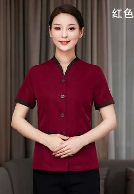 pre-oder**เสื้อพนักงานแม่บ้าน เสื้อแม่บ้านทำความสะอาด พนักงานสปา พนักงานโรงแรม พนักงานรีสอร์ท (สินค้าไม่รวมกางเกง) ***สินค้าไม่สามารถเปลี่ยนสีและรูปแบบได้คะ สีตามภาพ ไซร์ L XL 2XL 3XL 4XL 