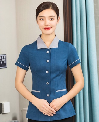 pre-oder**เสื้อพนักงานแม่บ้าน เสื้อแม่บ้านทำความสะอาด พนักงานสปา พนักงานโรงแรม พนักงานรีสอร์ท (สินค้าไม่รวมกางเกง) ***สินค้าไม่สามารถเปลี่ยนสีและรูปแบบได้คะ สีตามภาพ ไซร์ L XL 2XL 3XL 4XL 