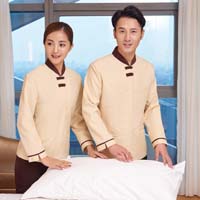  pre-oder**เสื้อพนักงานแม่บ้าน เสื้อแม่บ้านทำความสะอาด พนักงานสปา พนักงานโรงแรม พนักงานรีสอร์ท (สินค้าไม่รวมกางเกง) ***สินค้าไม่สามารถเปลี่ยนสีและรูปแบบได้คะ สีตามภาพ ไซร์ L XL 2XL 3XL 4X
