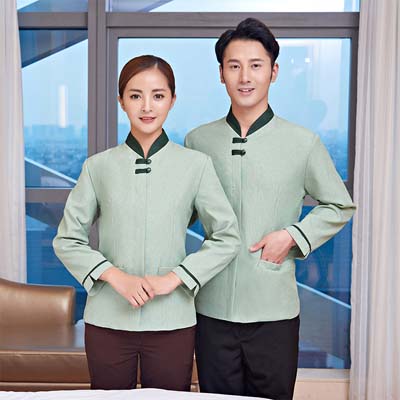  pre-oder**เสื้อพนักงานแม่บ้าน เสื้อแม่บ้านทำความสะอาด พนักงานสปา พนักงานโรงแรม พนักงานรีสอร์ท (สินค้าไม่รวมกางเกง) ***สินค้าไม่สามารถเปลี่ยนสีและรูปแบบได้คะ สีตามภาพ ไซร์ L XL 2XL 3XL 4X