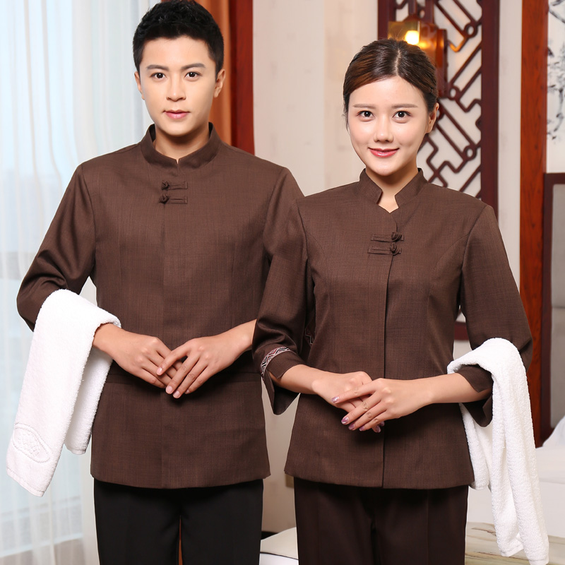  pre-oder**เสื้อพนักงานแม่บ้าน เสื้อแม่บ้านทำความสะอาด พนักงานสปา พนักงานโรงแรม พนักงานรีสอร์ท (สินค้าไม่รวมกางเกง) ***สินค้าไม่สามารถเปลี่ยนสีและรูปแบบได้คะ สีตามภาพ ไซร์ L XL 2XL 3XL 4X