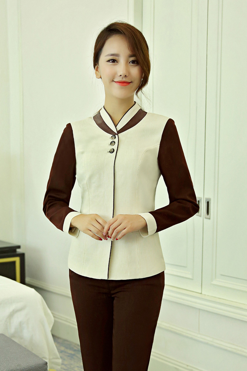  pre-oder**เสื้อพนักงานแม่บ้าน เสื้อแม่บ้านทำความสะอาด พนักงานสปา พนักงานโรงแรม พนักงานรีสอร์ท (สินค้าไม่รวมกางเกง) ***สินค้าไม่สามารถเปลี่ยนสีและรูปแบบได้คะ สีตามภาพ ไซร์ L XL 2XL 3XL 4X