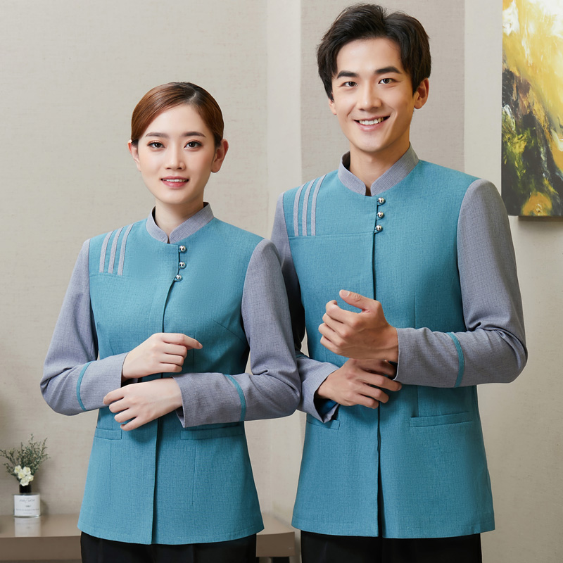  pre-oder**เสื้อพนักงานแม่บ้าน เสื้อแม่บ้านทำความสะอาด พนักงานสปา พนักงานโรงแรม พนักงานรีสอร์ท (สินค้าไม่รวมกางเกง) ***สินค้าไม่สามารถเปลี่ยนสีและรูปแบบได้คะ สีตามภาพ ไซร์ L XL 2XL 3XL 4X