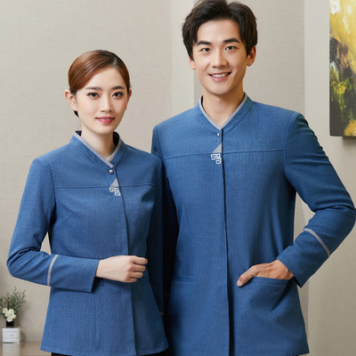  pre-oder**เสื้อพนักงานแม่บ้าน เสื้อแม่บ้านทำความสะอาด พนักงานสปา พนักงานโรงแรม พนักงานรีสอร์ท (สินค้าไม่รวมกางเกง) ***สินค้าไม่สามารถเปลี่ยนสีและรูปแบบได้คะ สีตามภาพ ไซร์ L XL 2XL 3XL 4X