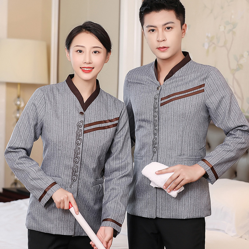  pre-oder**เสื้อพนักงานแม่บ้าน เสื้อแม่บ้านทำความสะอาด พนักงานสปา พนักงานโรงแรม พนักงานรีสอร์ท (สินค้าไม่รวมกางเกง) ***สินค้าไม่สามารถเปลี่ยนสีและรูปแบบได้คะ สีตามภาพ ไซร์ L XL 2XL 3XL 4X