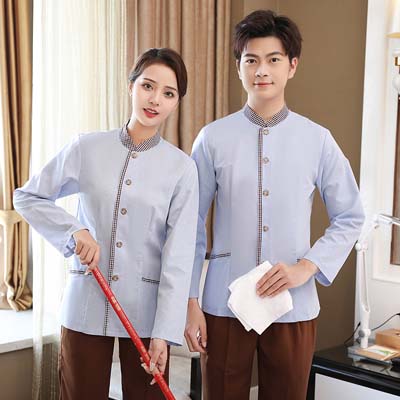  pre-oder**เสื้อพนักงานแม่บ้าน เสื้อแม่บ้านทำความสะอาด พนักงานสปา พนักงานโรงแรม พนักงานรีสอร์ท (สินค้าไม่รวมกางเกง) ***สินค้าไม่สามารถเปลี่ยนสีและรูปแบบได้คะ สีตามภาพ ไซร์ L XL 2XL 3XL 4X