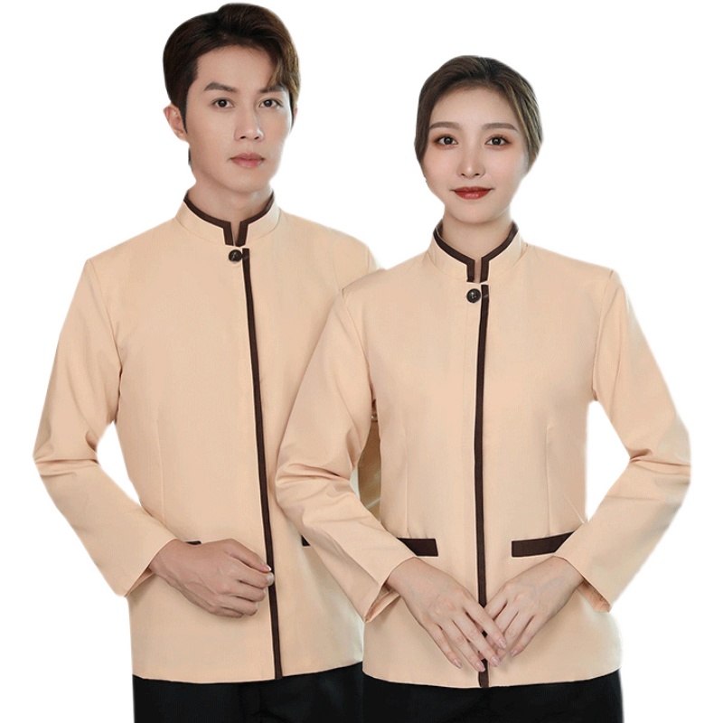  pre-oder**เสื้อพนักงานแม่บ้าน เสื้อแม่บ้านทำความสะอาด พนักงานสปา พนักงานโรงแรม พนักงานรีสอร์ท (สินค้าไม่รวมกางเกง) ***สินค้าไม่สามารถเปลี่ยนสีและรูปแบบได้คะ สีตามภาพ ไซร์ L XL 2XL 3XL 4X