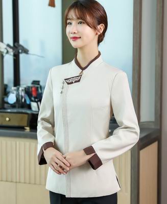  pre-oder**เสื้อพนักงานแม่บ้าน เสื้อแม่บ้านทำความสะอาด พนักงานสปา พนักงานโรงแรม พนักงานรีสอร์ท (สินค้าไม่รวมกางเกง) ***สินค้าไม่สามารถเปลี่ยนสีและรูปแบบได้คะ สีตามภาพ ไซร์ L XL 2XL 3XL 4X