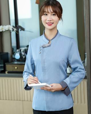  pre-oder**เสื้อพนักงานแม่บ้าน เสื้อแม่บ้านทำความสะอาด พนักงานสปา พนักงานโรงแรม พนักงานรีสอร์ท (สินค้าไม่รวมกางเกง) ***สินค้าไม่สามารถเปลี่ยนสีและรูปแบบได้คะ สีตามภาพ ไซร์ L XL 2XL 3XL 4X