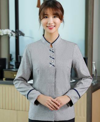  pre-oder**เสื้อพนักงานแม่บ้าน เสื้อแม่บ้านทำความสะอาด พนักงานสปา พนักงานโรงแรม พนักงานรีสอร์ท (สินค้าไม่รวมกางเกง) ***สินค้าไม่สามารถเปลี่ยนสีและรูปแบบได้คะ สีตามภาพ ไซร์ L XL 2XL 3XL 4X
