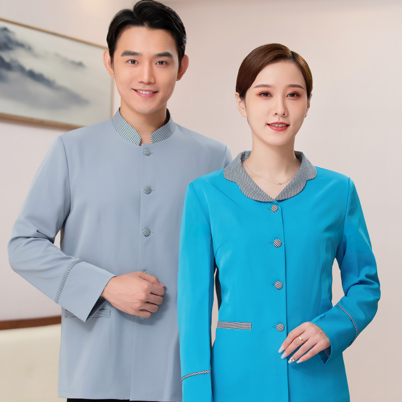  pre-oder**เสื้อพนักงานแม่บ้าน เสื้อแม่บ้านทำความสะอาด พนักงานสปา พนักงานโรงแรม พนักงานรีสอร์ท (สินค้าไม่รวมกางเกง) ***สินค้าไม่สามารถเปลี่ยนสีและรูปแบบได้คะ สีตามภาพ ไซร์ L XL 2XL 3XL 4X