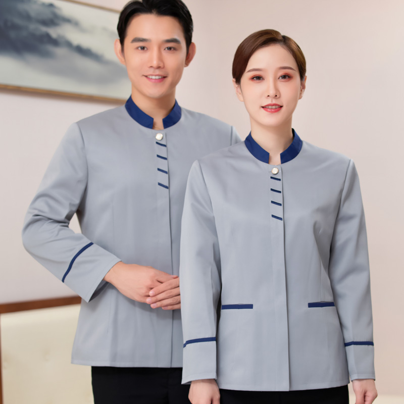  pre-oder**เสื้อพนักงานแม่บ้าน เสื้อแม่บ้านทำความสะอาด พนักงานสปา พนักงานโรงแรม พนักงานรีสอร์ท (สินค้าไม่รวมกางเกง) ***สินค้าไม่สามารถเปลี่ยนสีและรูปแบบได้คะ สีตามภาพ ไซร์ L XL 2XL 3XL 4X