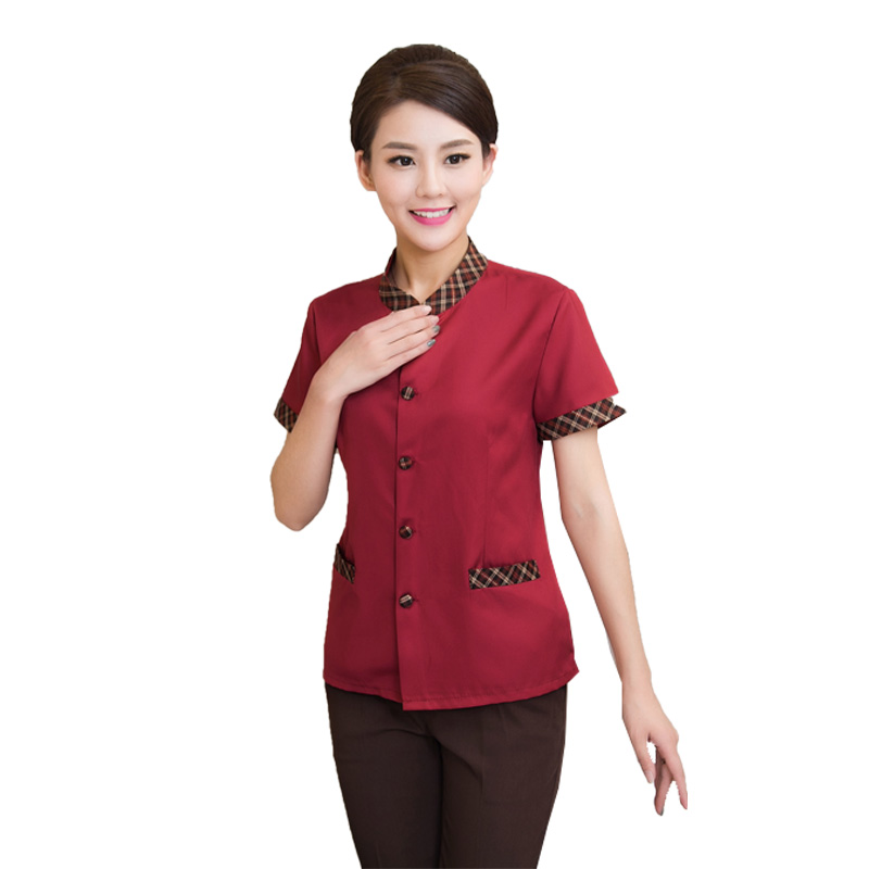  pre-oder**เสื้อพนักงานแม่บ้าน เสื้อแม่บ้านทำความสะอาด พนักงานสปา พนักงานโรงแรม พนักงานรีสอร์ท (สินค้าไม่รวมกางเกง) ***สินค้าไม่สามารถเปลี่ยนสีและรูปแบบได้คะ สีตามภาพ ไซร์ L XL 2XL 3XL 4X
