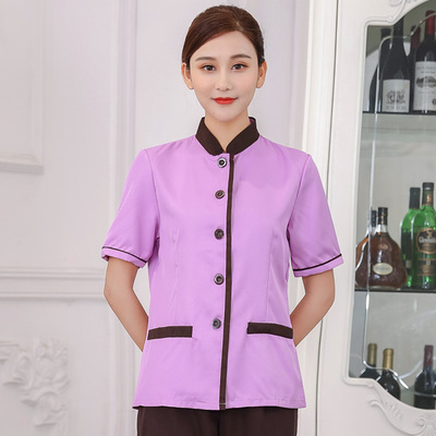  pre-oder**เสื้อพนักงานแม่บ้าน เสื้อแม่บ้านทำความสะอาด พนักงานสปา พนักงานโรงแรม พนักงานรีสอร์ท (สินค้าไม่รวมกางเกง) ***สินค้าไม่สามารถเปลี่ยนสีและรูปแบบได้คะ สีตามภาพ ไซร์ L XL 2XL 3XL 4X