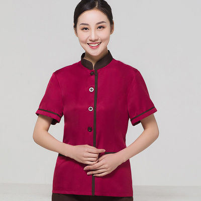  pre-oder**เสื้อพนักงานแม่บ้าน เสื้อแม่บ้านทำความสะอาด พนักงานสปา พนักงานโรงแรม พนักงานรีสอร์ท (สินค้าไม่รวมกางเกง) ***สินค้าไม่สามารถเปลี่ยนสีและรูปแบบได้คะ สีตามภาพ ไซร์ L XL 2XL 3XL 4X