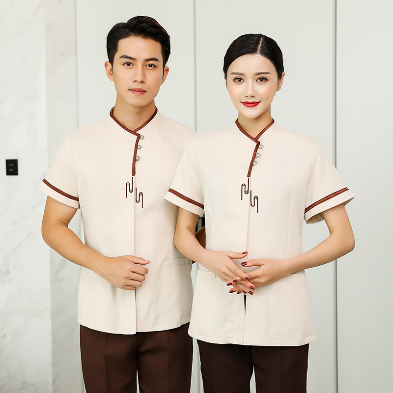  pre-oder**เสื้อพนักงานแม่บ้าน เสื้อแม่บ้านทำความสะอาด พนักงานสปา พนักงานโรงแรม พนักงานรีสอร์ท (สินค้าไม่รวมกางเกง) ***สินค้าไม่สามารถเปลี่ยนสีและรูปแบบได้คะ สีตามภาพ ไซร์ L XL 2XL 3XL 4X