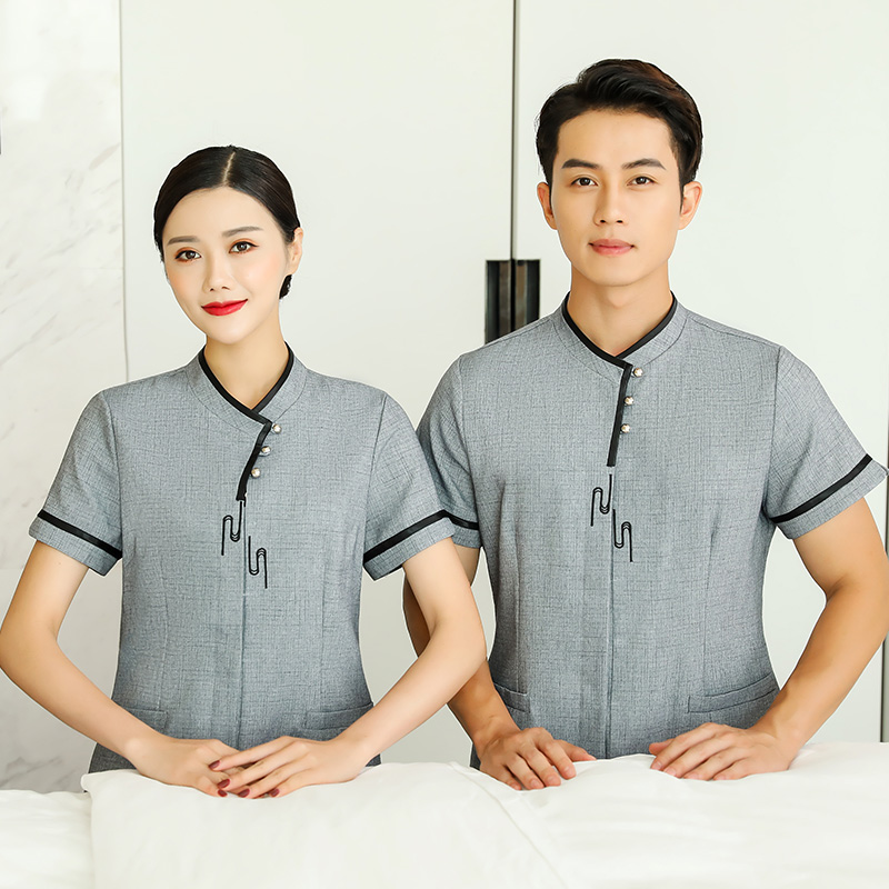  pre-oder**เสื้อพนักงานแม่บ้าน เสื้อแม่บ้านทำความสะอาด พนักงานสปา พนักงานโรงแรม พนักงานรีสอร์ท (สินค้าไม่รวมกางเกง) ***สินค้าไม่สามารถเปลี่ยนสีและรูปแบบได้คะ สีตามภาพ ไซร์ L XL 2XL 3XL 4X