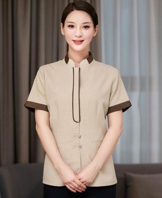  pre-oder**เสื้อพนักงานแม่บ้าน เสื้อแม่บ้านทำความสะอาด พนักงานสปา พนักงานโรงแรม พนักงานรีสอร์ท (สินค้าไม่รวมกางเกง) ***สินค้าไม่สามารถเปลี่ยนสีและรูปแบบได้คะ สีตามภาพ ไซร์ L XL 2XL 3XL 4X
