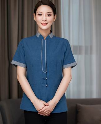  pre-oder**เสื้อพนักงานแม่บ้าน เสื้อแม่บ้านทำความสะอาด พนักงานสปา พนักงานโรงแรม พนักงานรีสอร์ท (สินค้าไม่รวมกางเกง) ***สินค้าไม่สามารถเปลี่ยนสีและรูปแบบได้คะ สีตามภาพ ไซร์ L XL 2XL 3XL 4X
