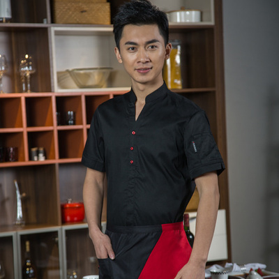 pre-oder** เสื้อพนักงานเสริฟ พนักงานโรงแรม พนักงานรีสอร์ท (สินค้าไม่รวมกางเกง) ***สินค้าไม่สามารถเปลี่ยนสีและรูปแบบได้คะ สีตามภาพ ไซร์ L XL 2XL 3XL 4XL 