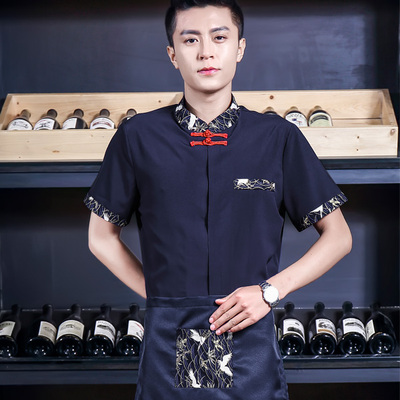 pre-oder** เสื้อพนักงานเสริฟ พนักงานโรงแรม พนักงานรีสอร์ท (สินค้าไม่รวมกางเกง) ***สินค้าไม่สามารถเปลี่ยนสีและรูปแบบได้คะ สีตามภาพ ไซร์ L XL 2XL 3XL 4XL 