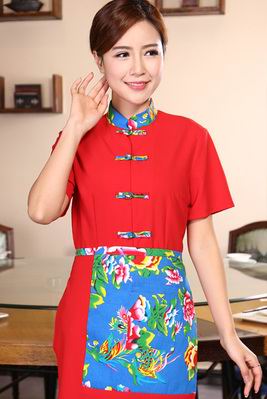 pre-oder** เสื้อพนักงานเสริฟ พนักงานโรงแรม พนักงานรีสอร์ท (สินค้าไม่รวมกางเกง) ***สินค้าไม่สามารถเปลี่ยนสีและรูปแบบได้คะ สีตามภาพ ไซร์ L XL 2XL 3XL 4XL 