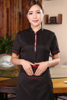 pre-oder** เสื้อพนักงานเสริฟ พนักงานโรงแรม พนักงานรีสอร์ท (สินค้าไม่รวมกางเกง) ***สินค้าไม่สามารถเปลี่ยนสีและรูปแบบได้คะ สีตามภาพ ไซร์ L XL 2XL 3XL 4XL 