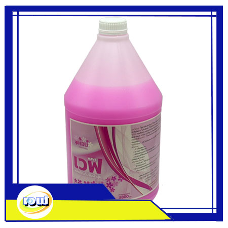 ปรับผ้านุ่ม WAVE สีชมพู 3.8 ลิตร
