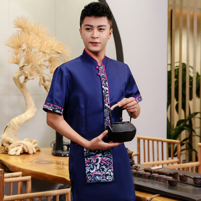 pre-oder** เสื้อพนักงานเสริฟ พนักงานโรงแรม พนักงานรีสอร์ท (สินค้าไม่รวมกางเกง) ***สินค้าไม่สามารถเปลี่ยนสีและรูปแบบได้คะ สีตามภาพ ไซร์ L XL 2XL 3XL 4XL 